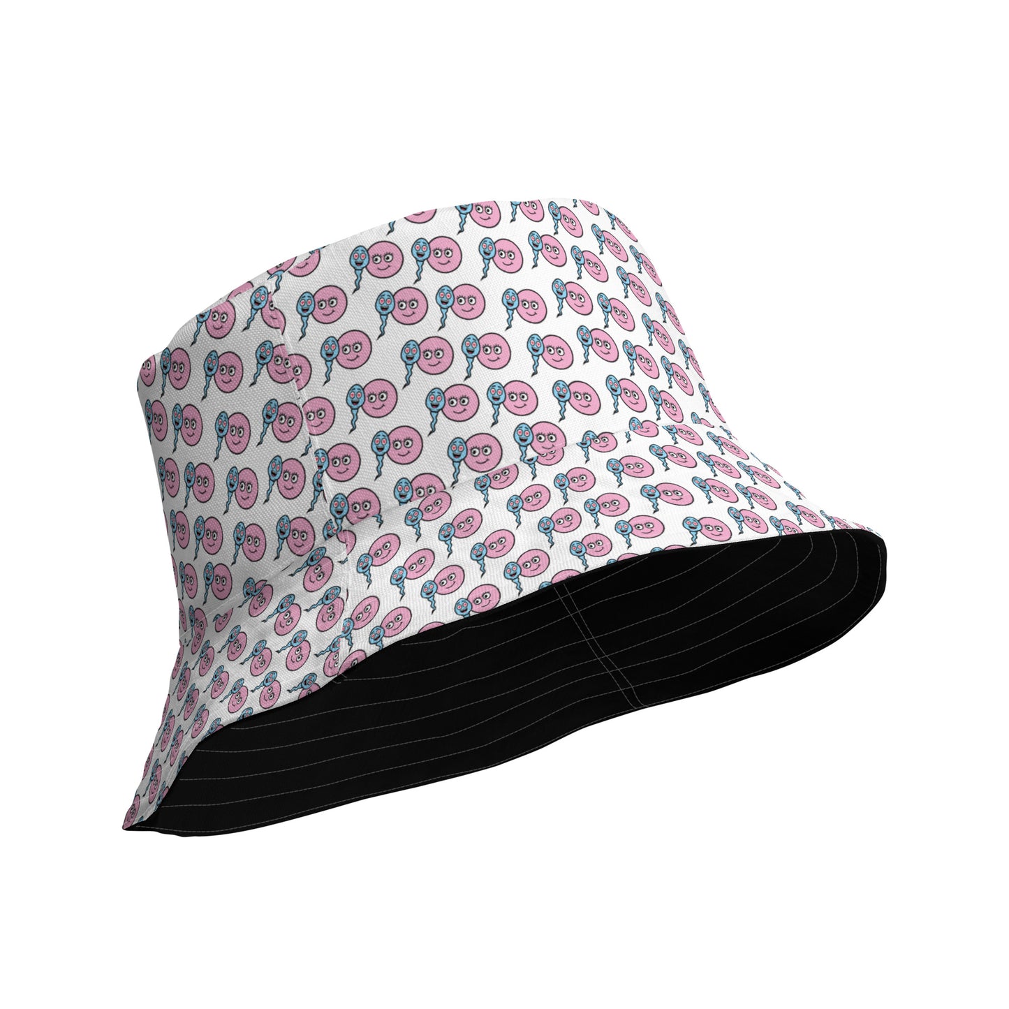 Cappello pescatore Zoo & Ovo reversibile unisex