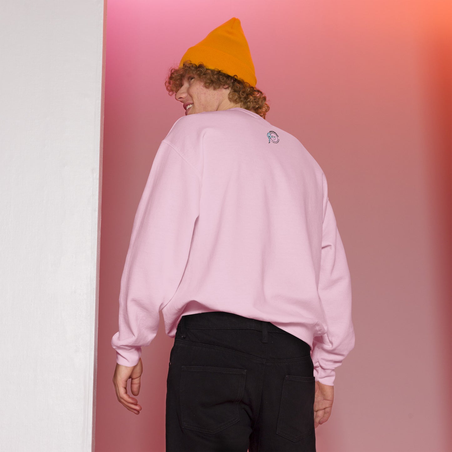 Felpa Zoo & Ovo girocollo logo grande unisex