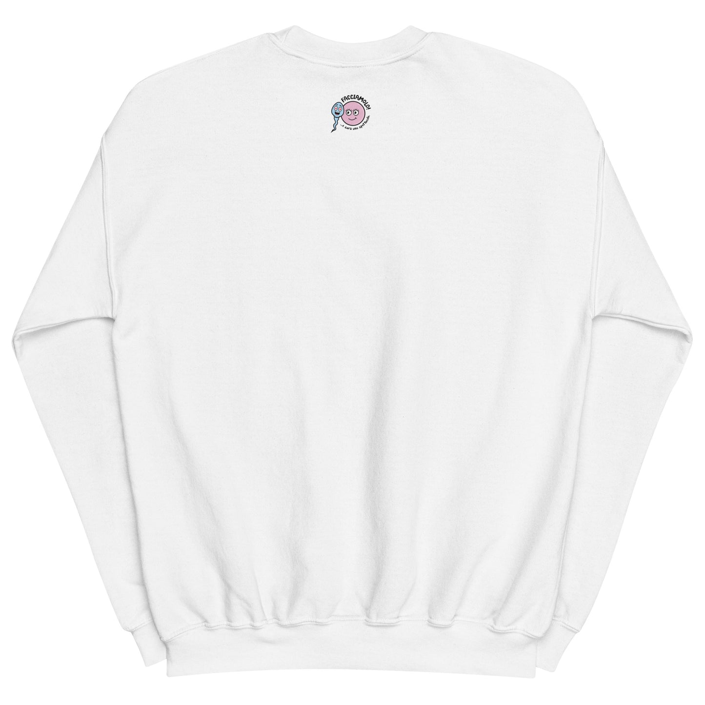 Felpa Zoo & Ovo girocollo logo grande unisex