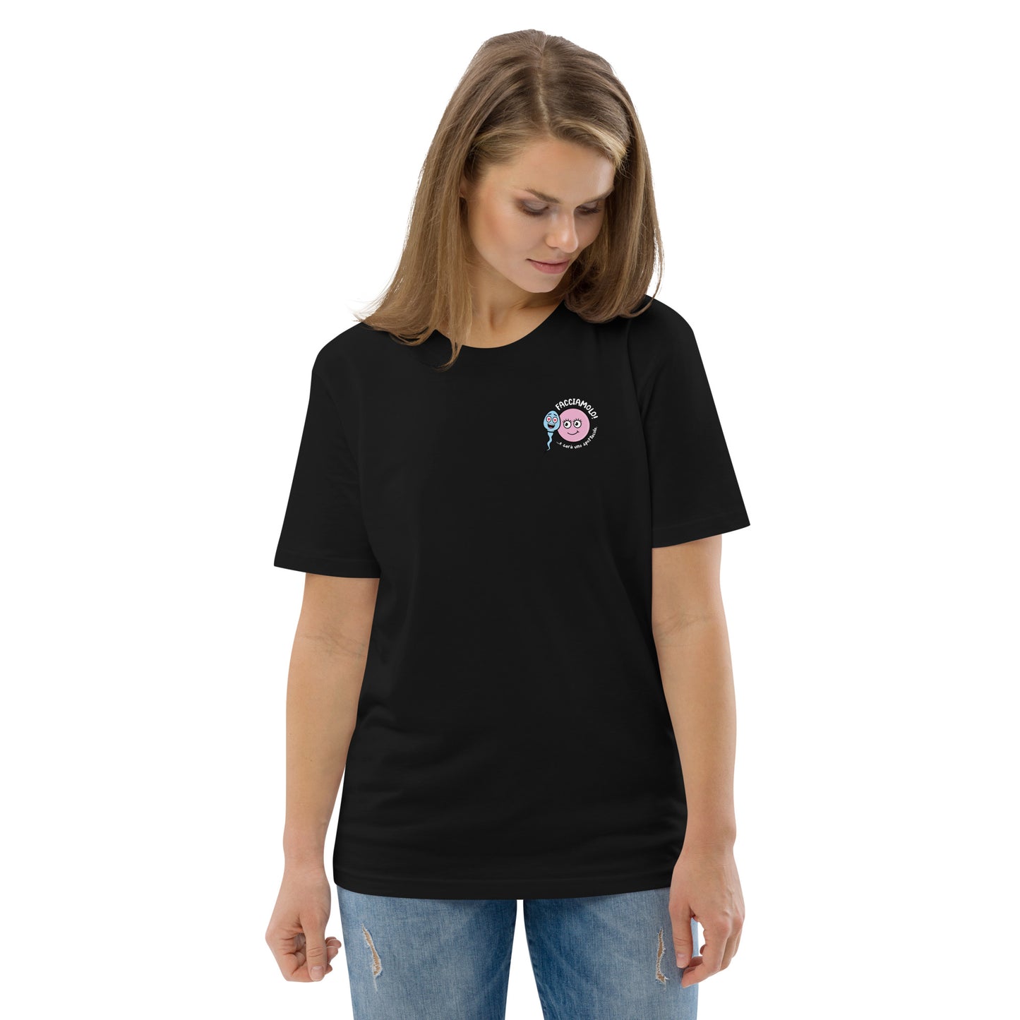 Maglietta Zoo & Ovo nera unisex