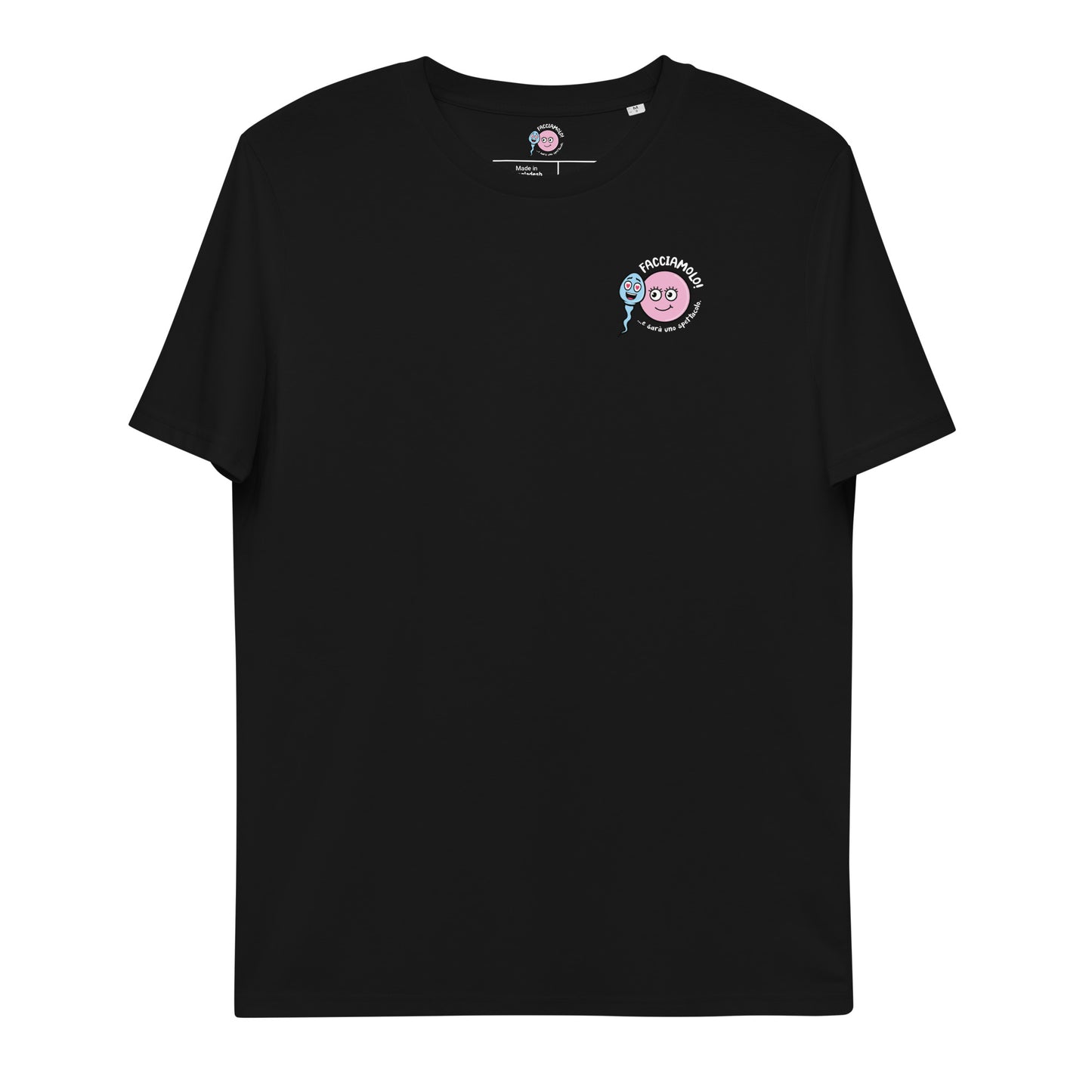 Maglietta Zoo & Ovo nera unisex