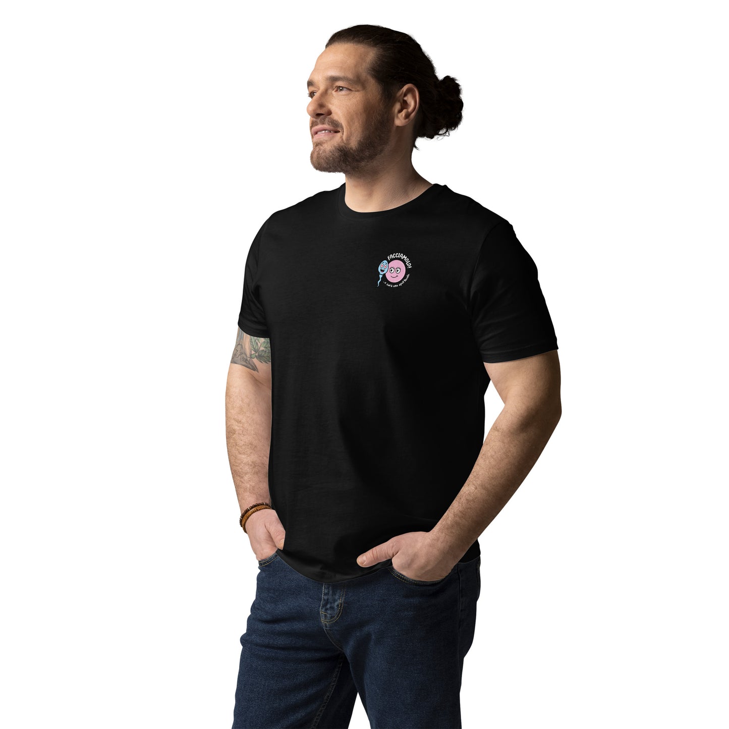Maglietta Zoo & Ovo nera unisex