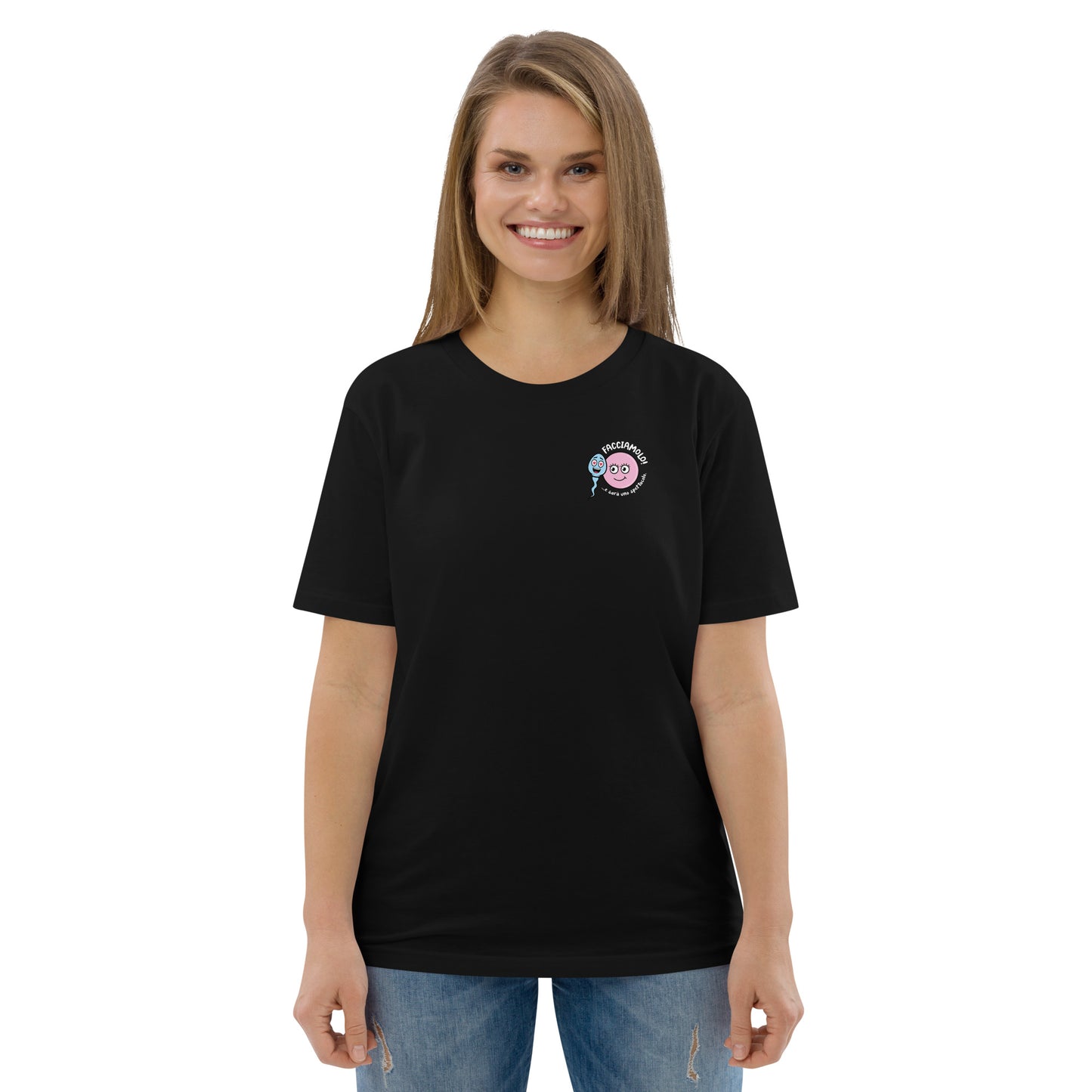 Maglietta Zoo & Ovo nera unisex