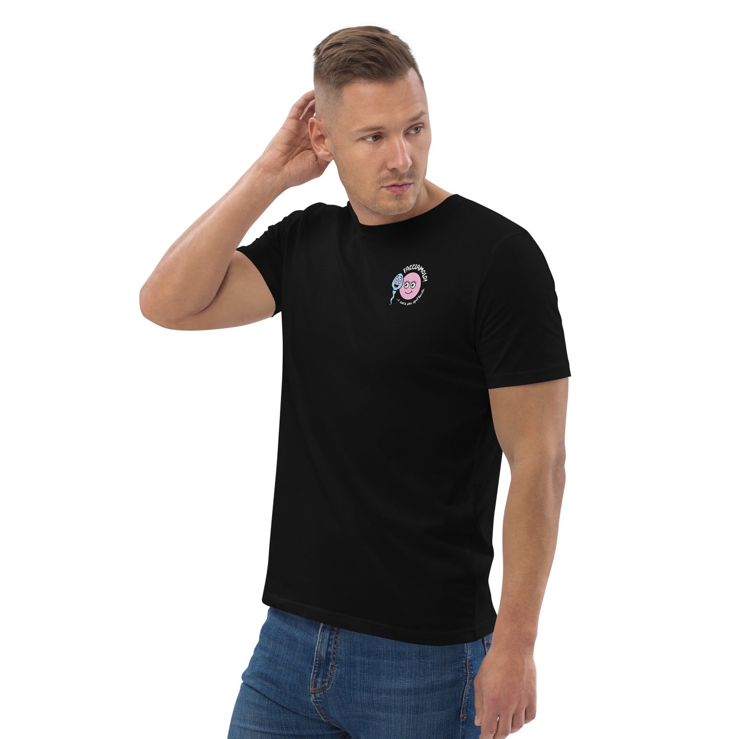 Maglietta Zoo & Ovo nera unisex