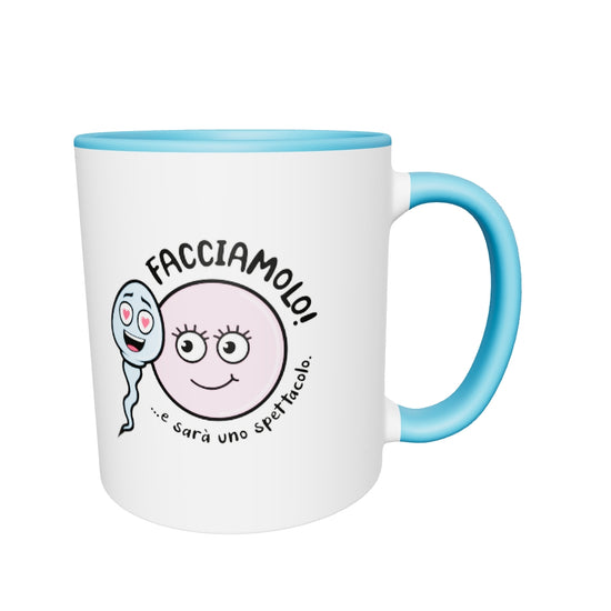 Tazza Zoo & Ovo con interno colorato