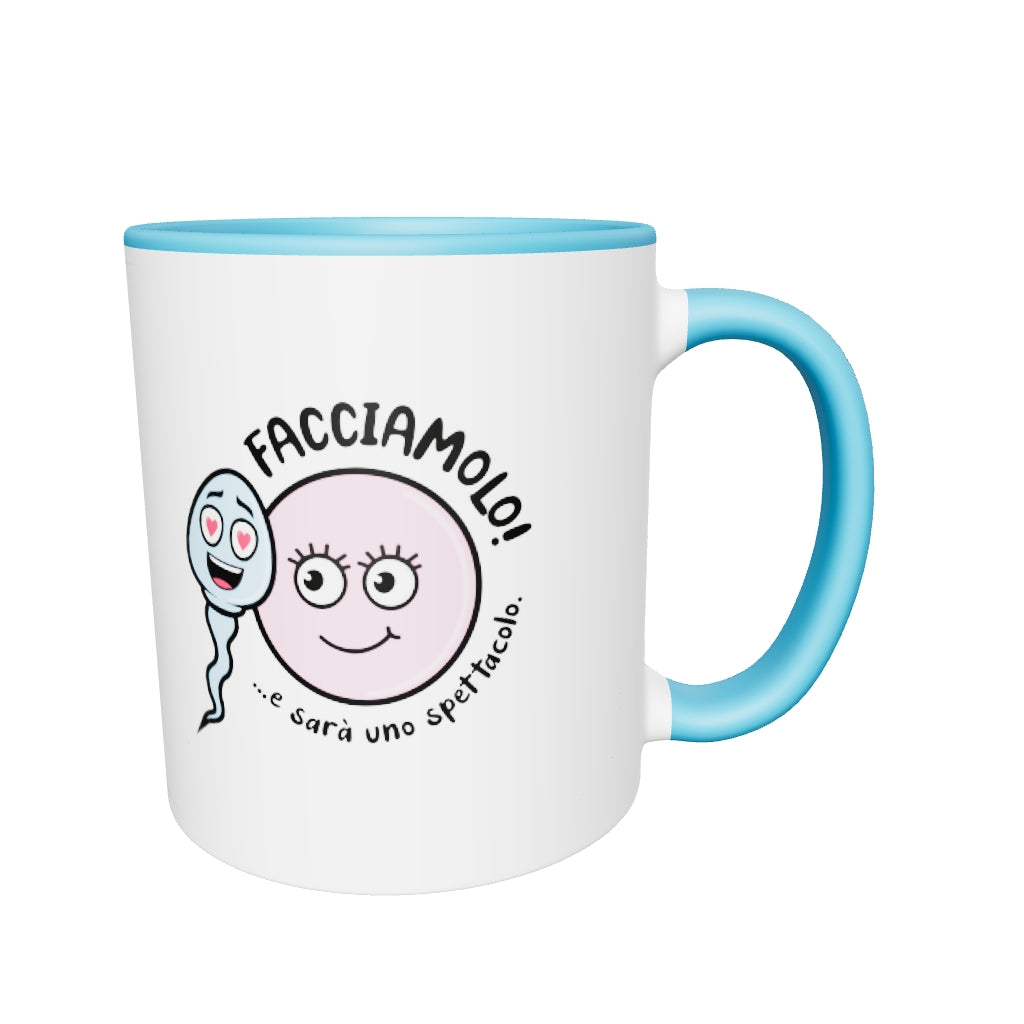 Tazza Zoo & Ovo con interno colorato