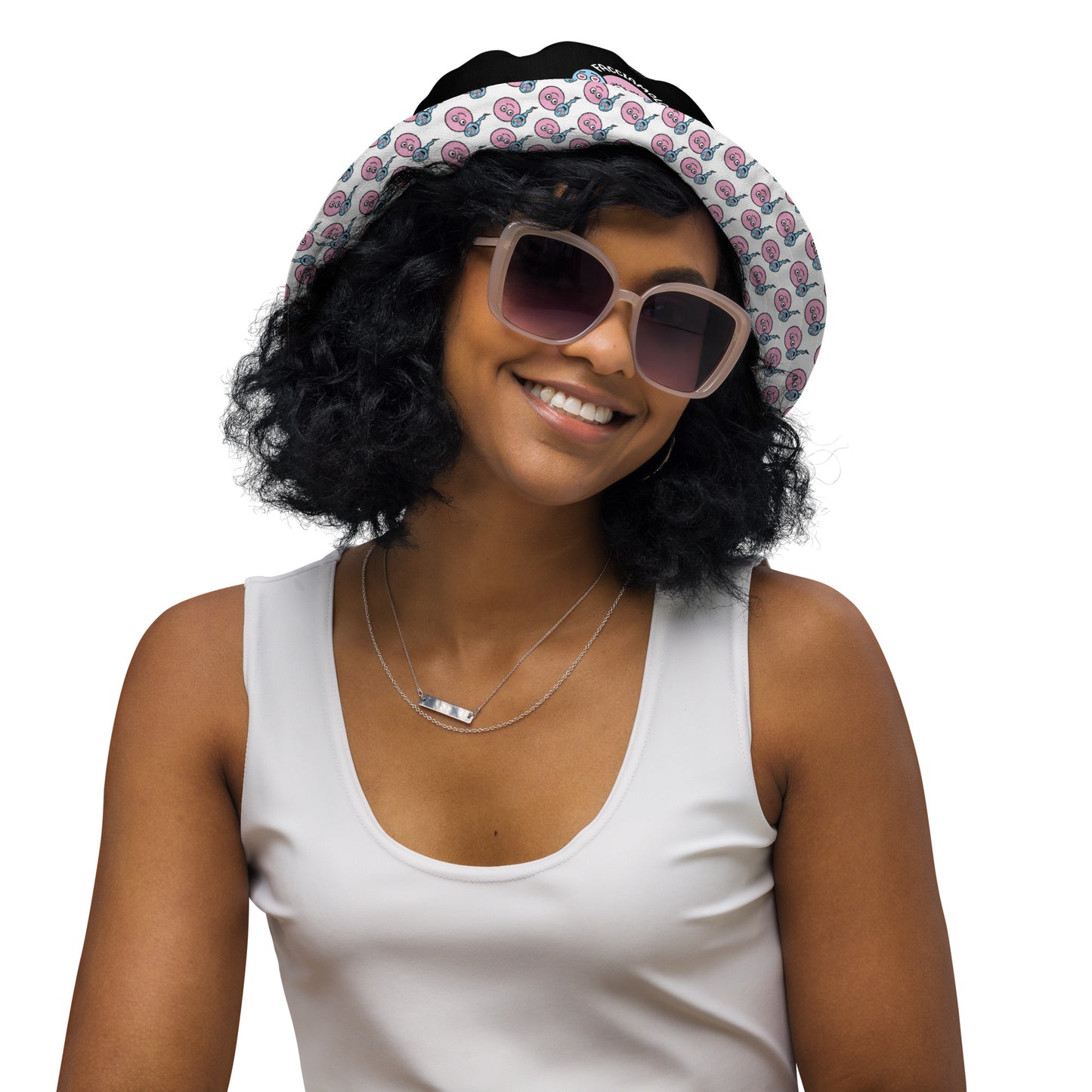 Cappello pescatore Zoo & Ovo reversibile unisex