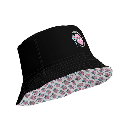 Cappello pescatore Zoo & Ovo reversibile unisex
