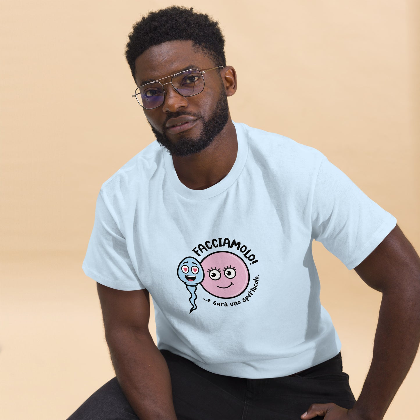T-shirt Zoo & Ovo logo grande unisex