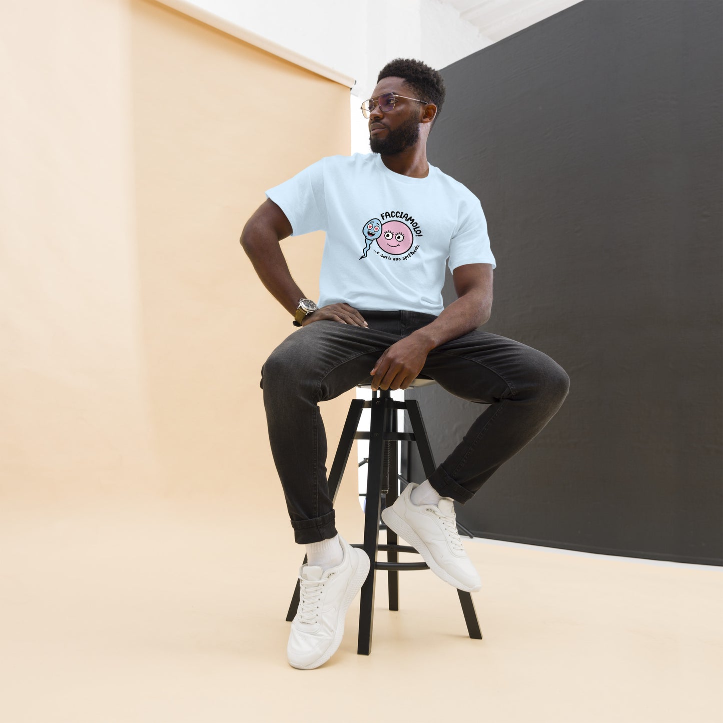 T-shirt Zoo & Ovo logo grande unisex