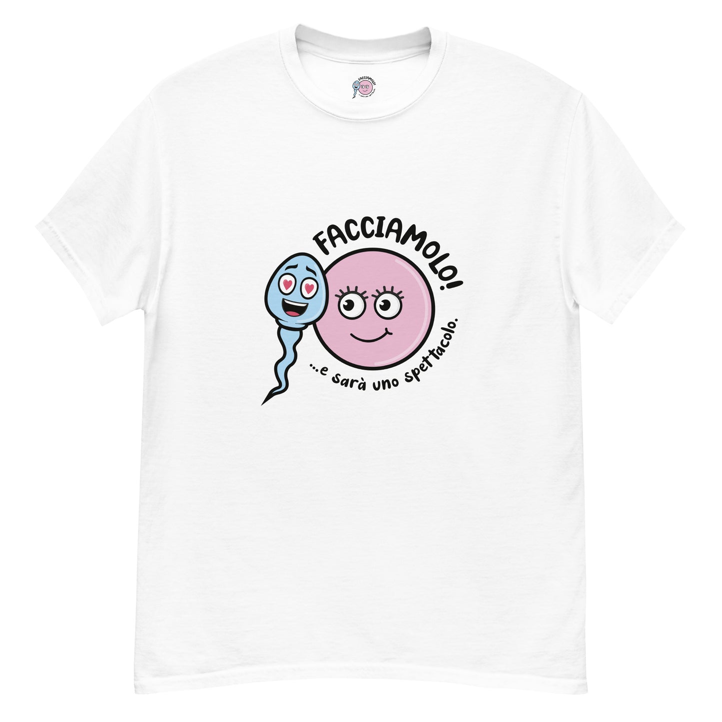T-shirt Zoo & Ovo logo grande unisex
