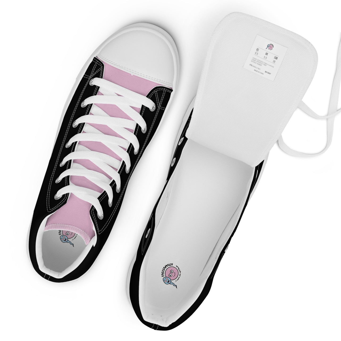 Sneakers Zoo & Ovo alte in tela unisex