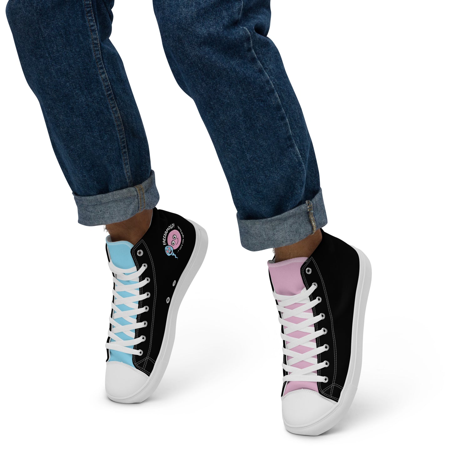 Sneakers Zoo & Ovo alte in tela unisex