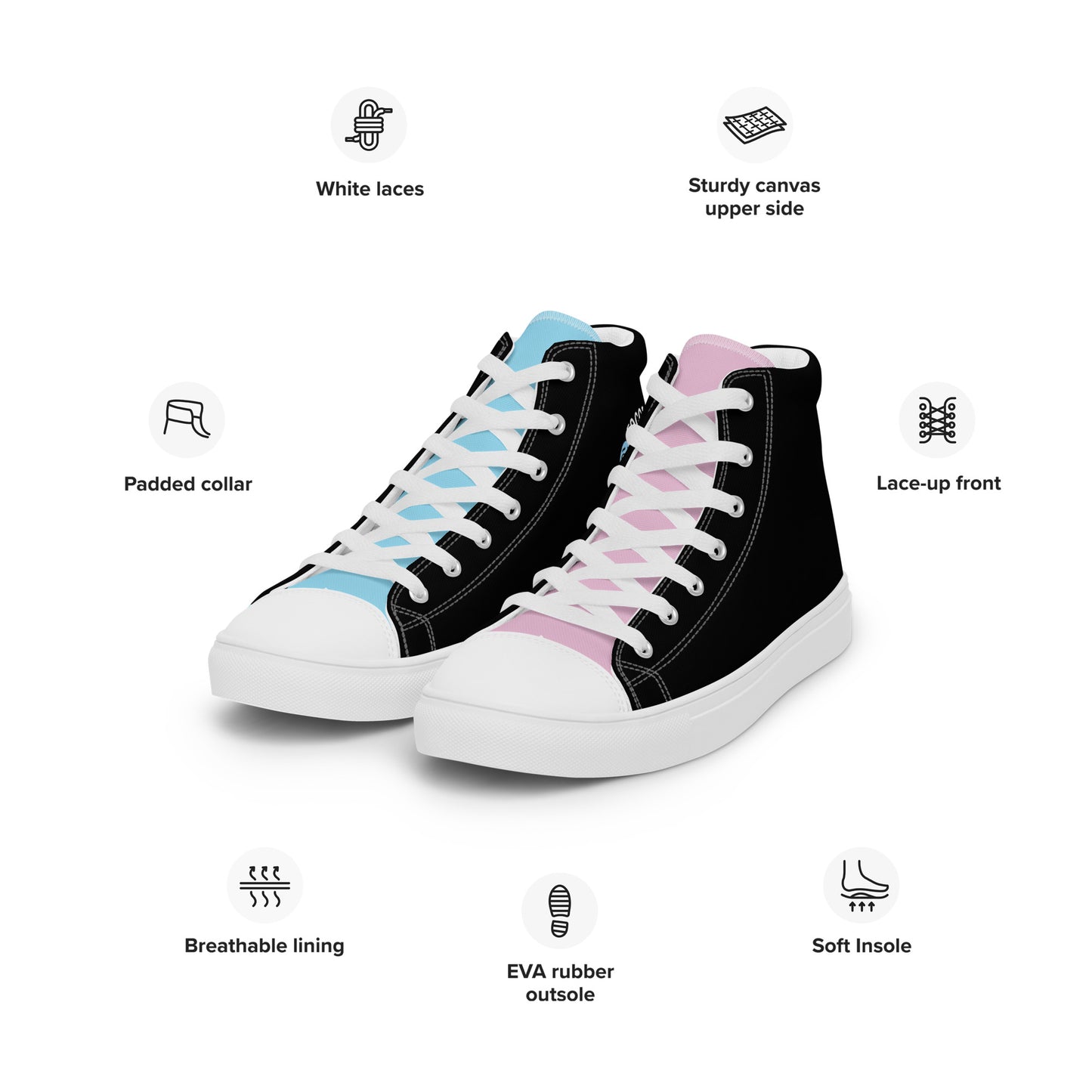 Sneakers Zoo & Ovo alte in tela unisex