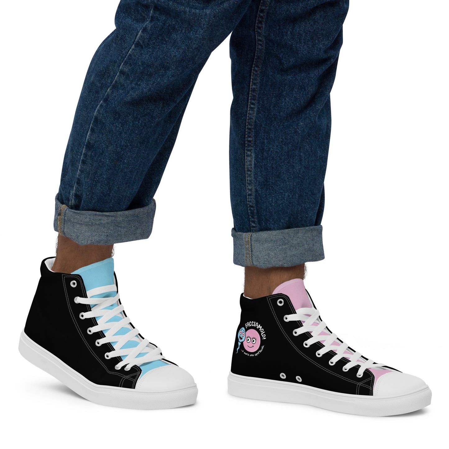 Sneakers Zoo & Ovo alte in tela unisex