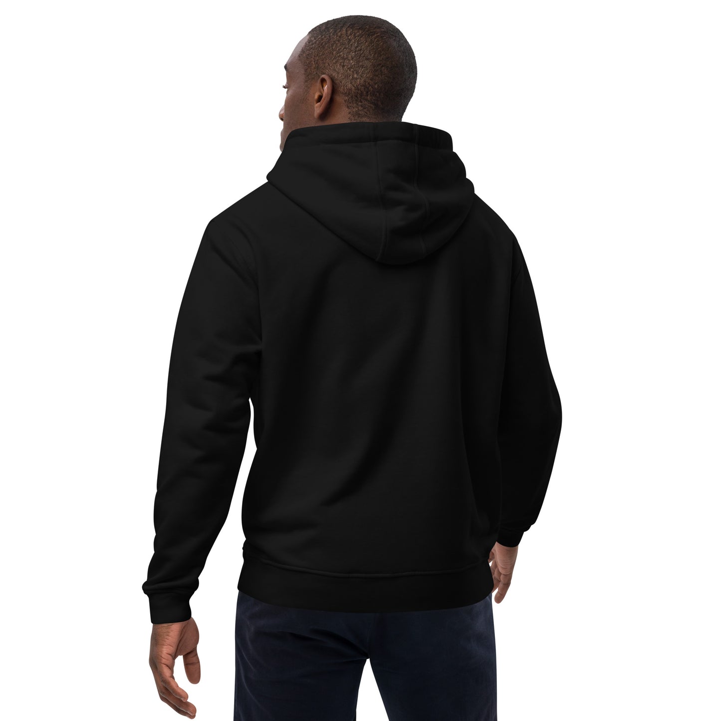 Felpa Zoo & Ovo con cappuccio nera unisex
