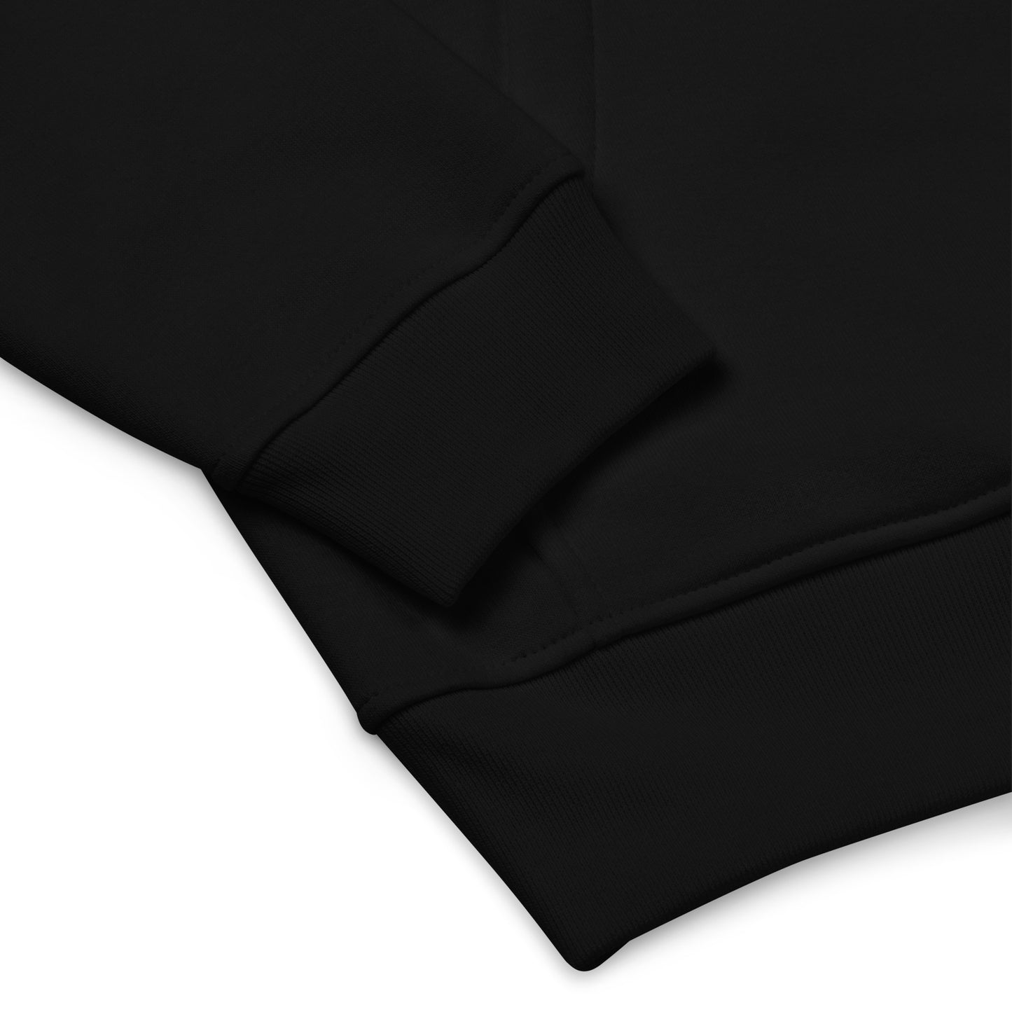Felpa Zoo & Ovo con cappuccio nera unisex