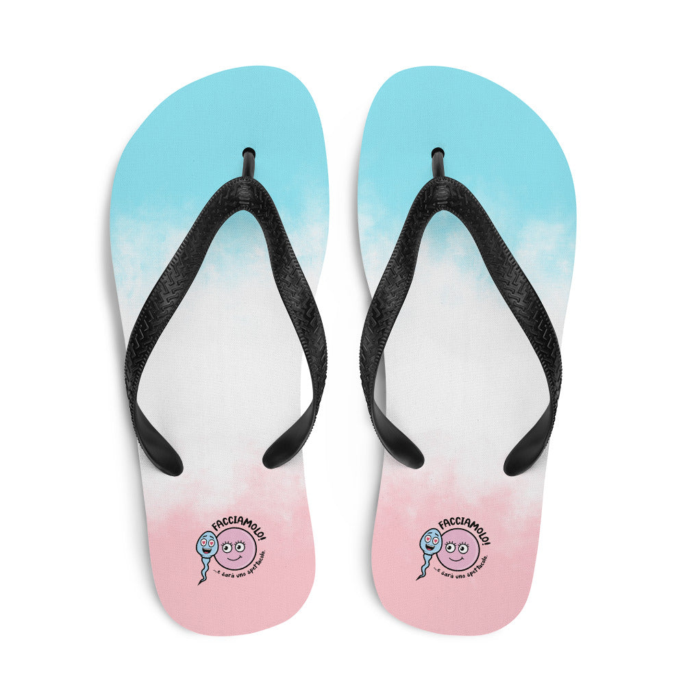 Infradito tie and dye