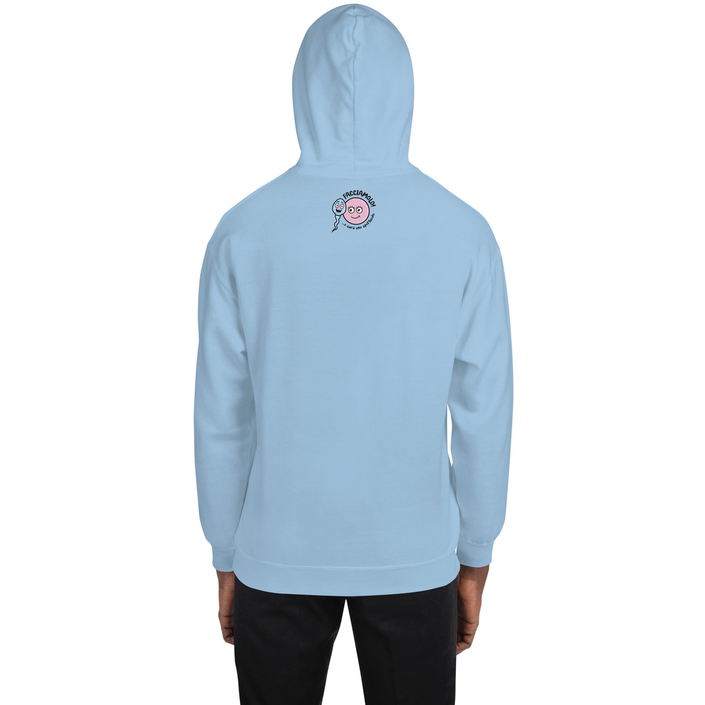 Felpa Zoo & Ovo con cappuccio pastello unisex