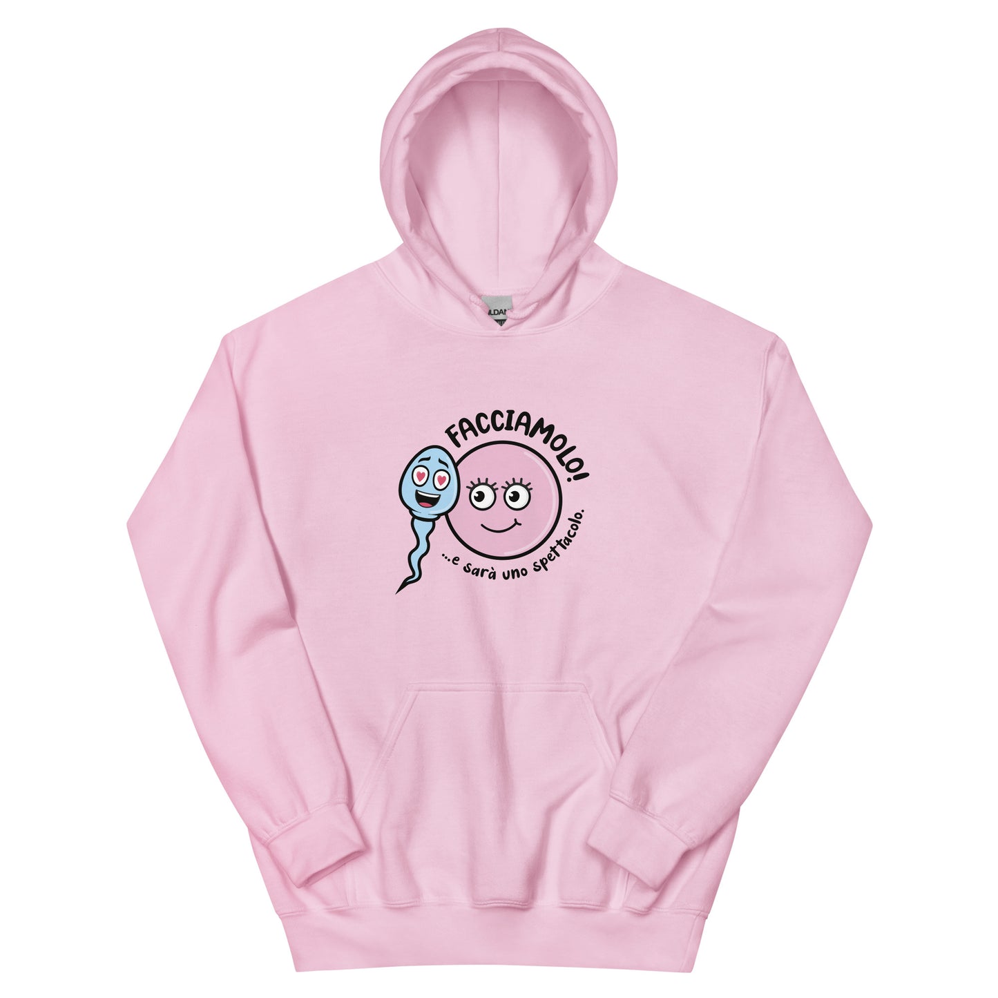 Felpa Zoo & Ovo con cappuccio pastello unisex