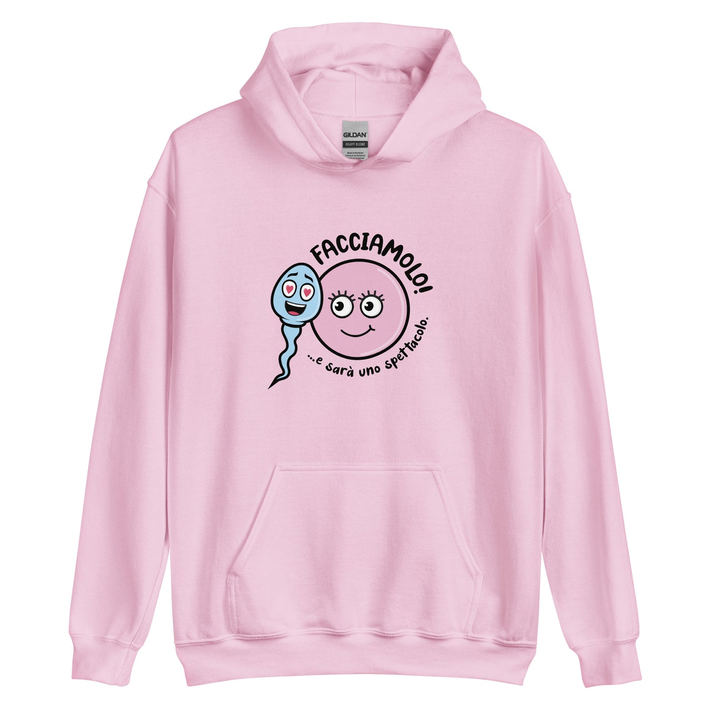 Felpa Zoo & Ovo con cappuccio pastello unisex