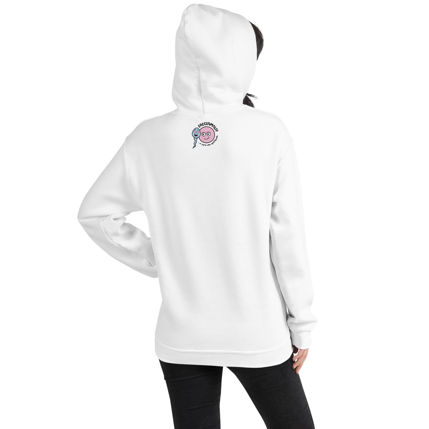 Felpa Zoo & Ovo con cappuccio pastello unisex