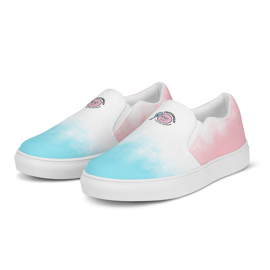 Scarpe slip-on donna tie and dye