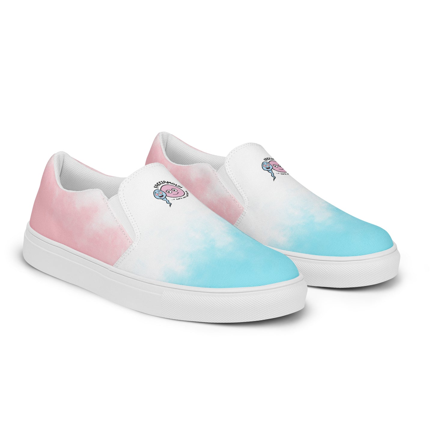 Scarpe slip-on donna tie and dye